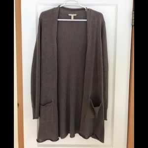 Eileen Fisher linen open cardigan